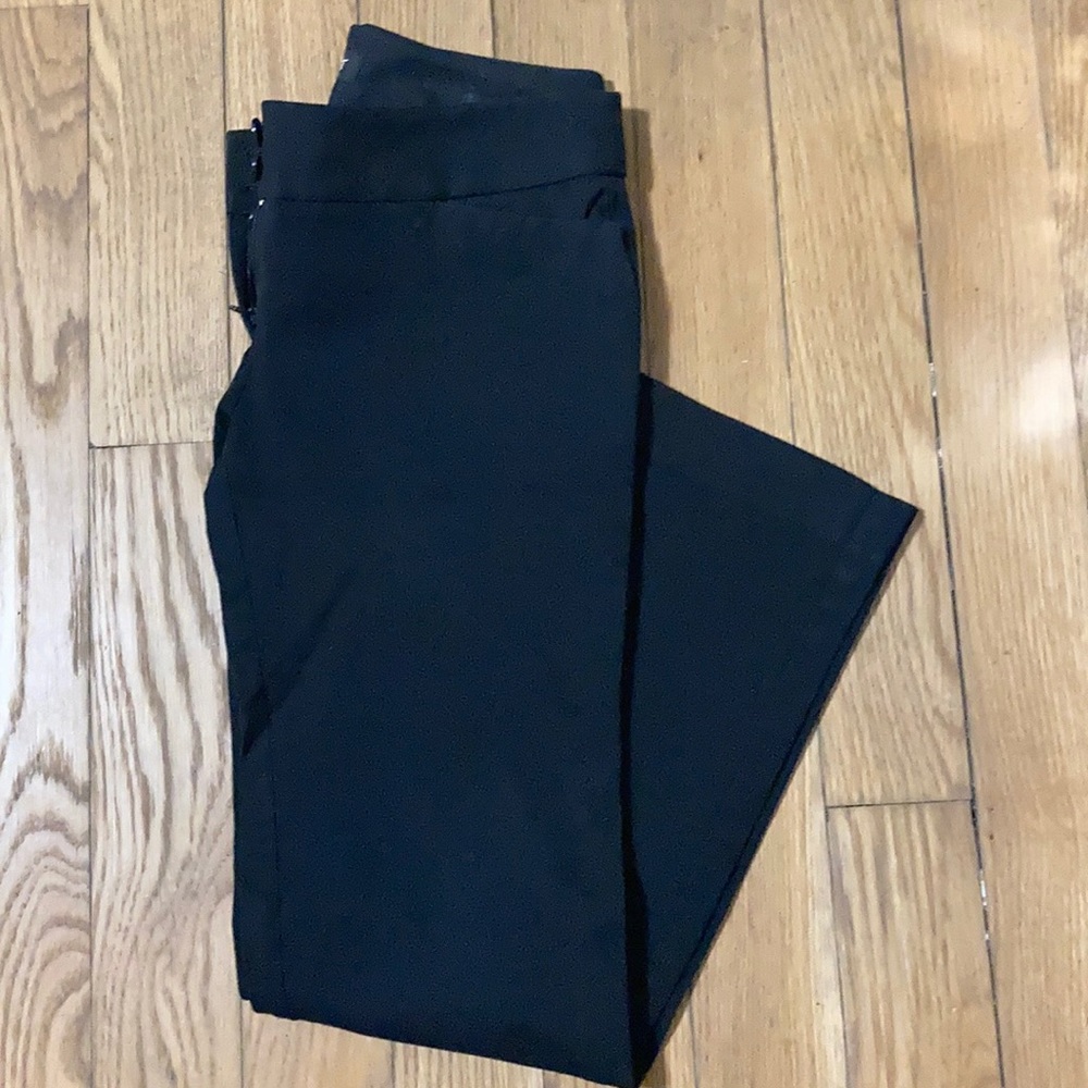 Black Marisa Boot Cut Dress Pants
